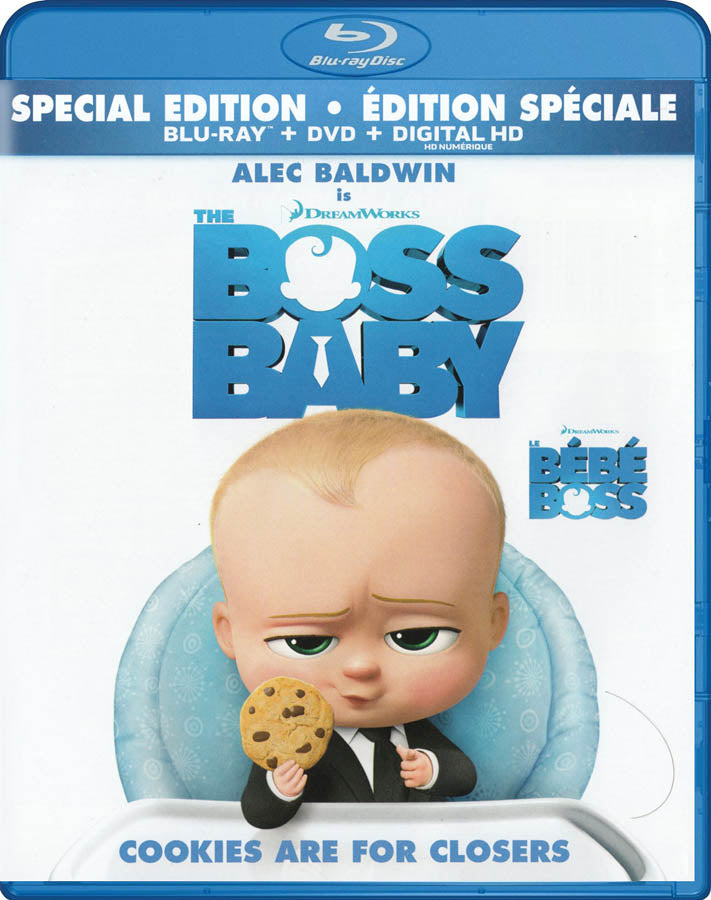 The Boss Baby (Blu-ray + DVD + Digital HD) (Blu-ray) (Bilingual