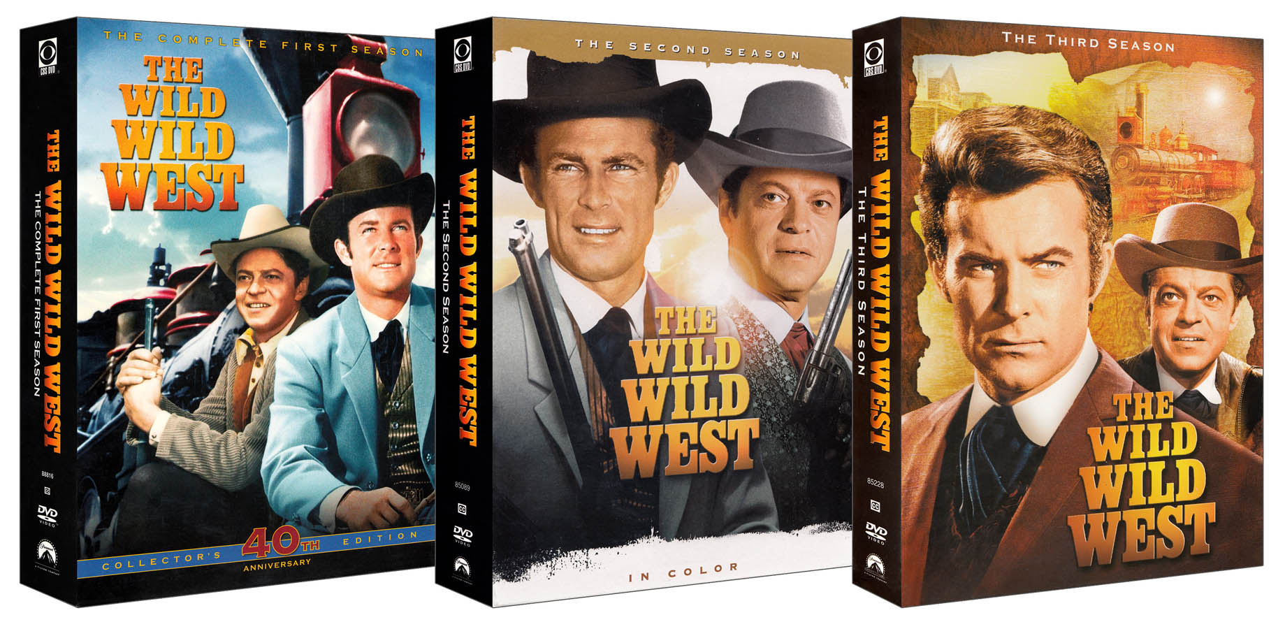 The Wild Wild West: The Complete Season 1-3 (Boxset) on DVD Movie