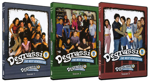 Degrassi - The Next Generation (Season 1-3) (3-pack) (Boxset) DVD Movie 