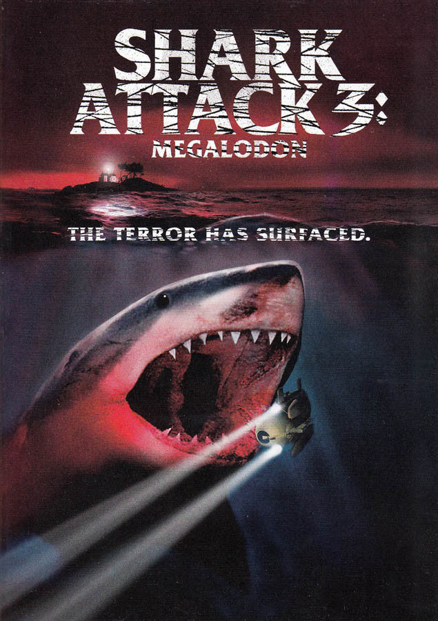 Shark Attack 3 Megalodon on DVD Movie