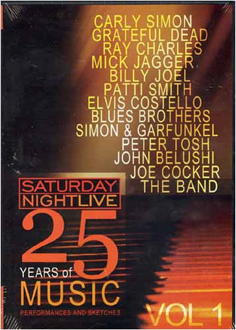 Saturday Night Live - 25 Years of Music - Vol. 1 on DVD Movie