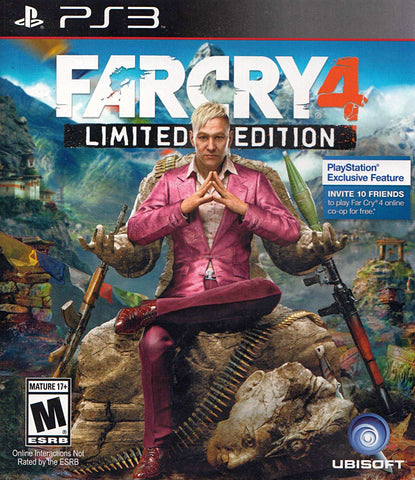 Far Cry 4 (Limited Edition) (PLAYSTATION3) on PLAYSTATION3 Game